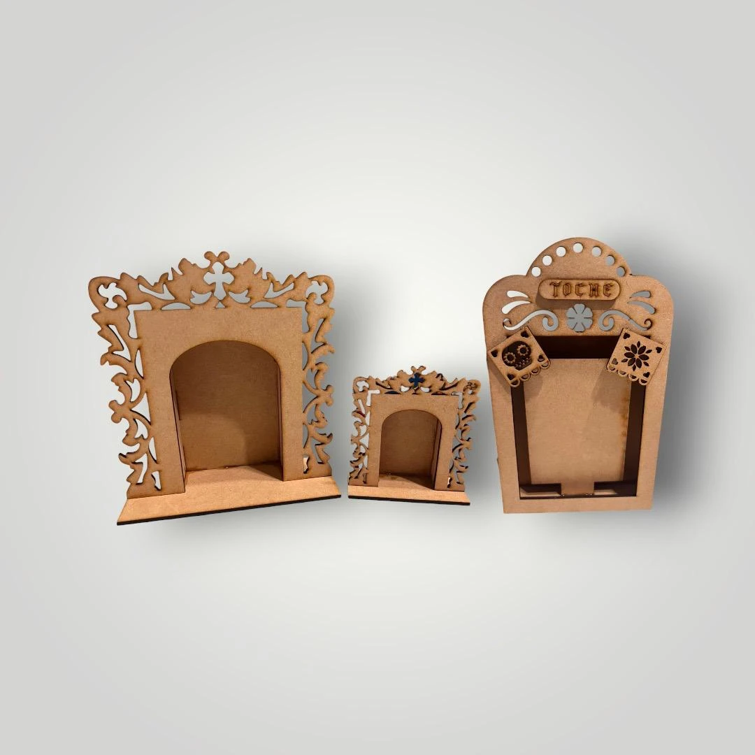 Nicho de MDF para Altar de Muertos